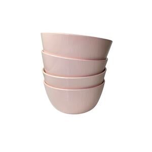 PROJECT 62 Stoneware Avesta Blush Pink 6" Cereal Bowls Set of 4